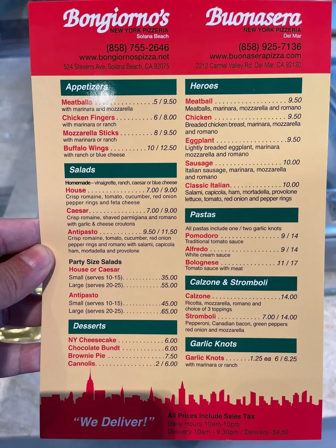 Menu 3