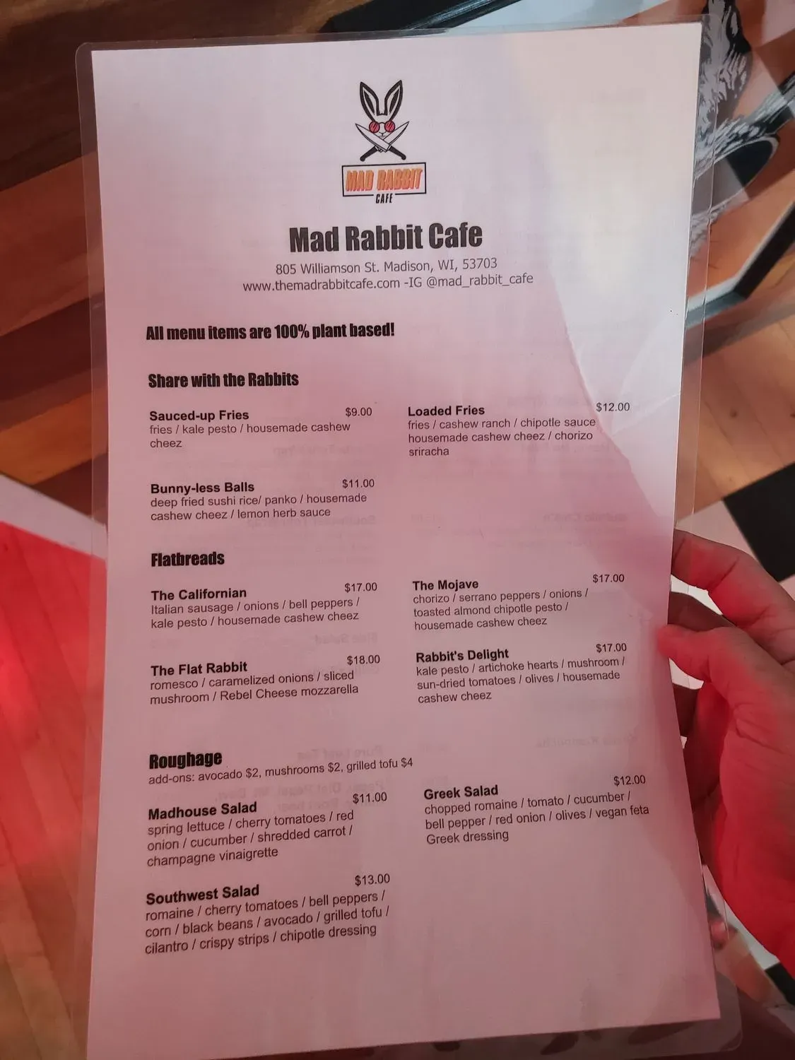 Menu 4