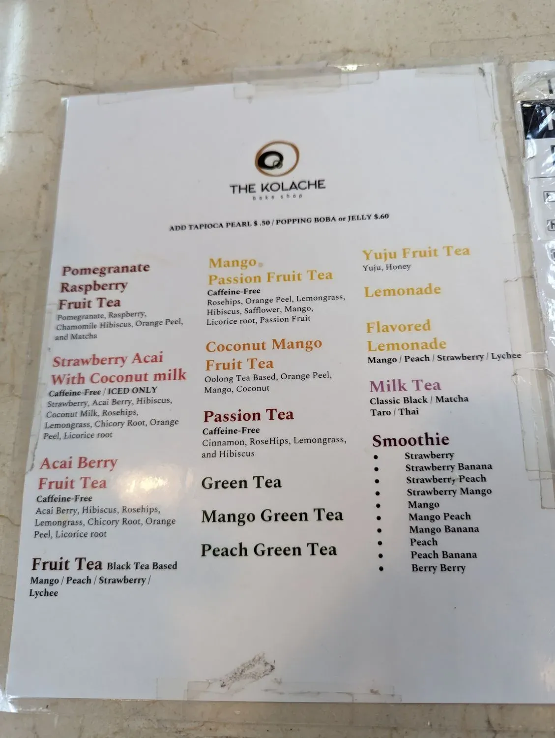 Menu 3