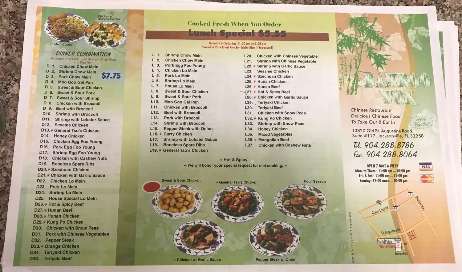 Menu 6