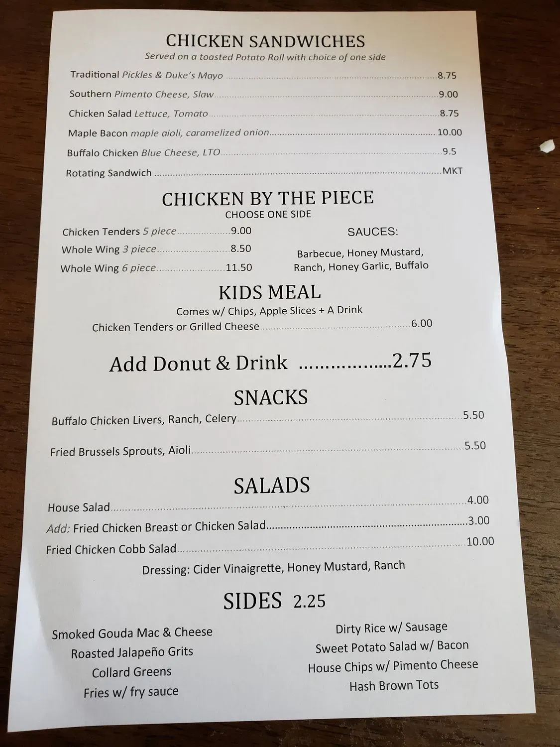 Menu 3