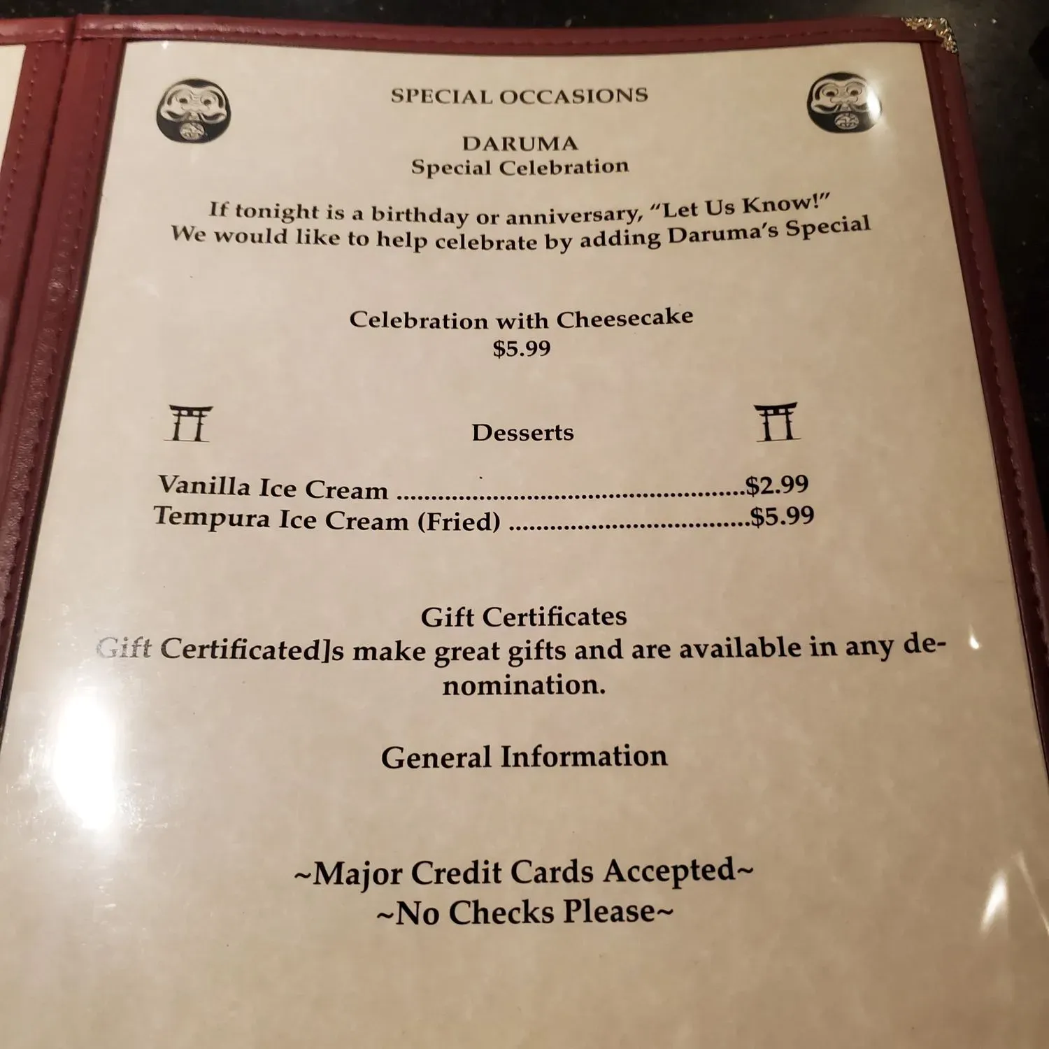 Menu 6