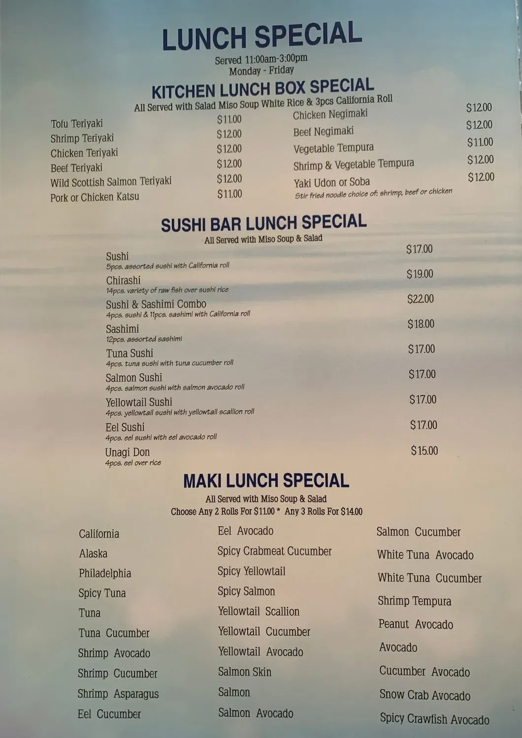 Menu 6