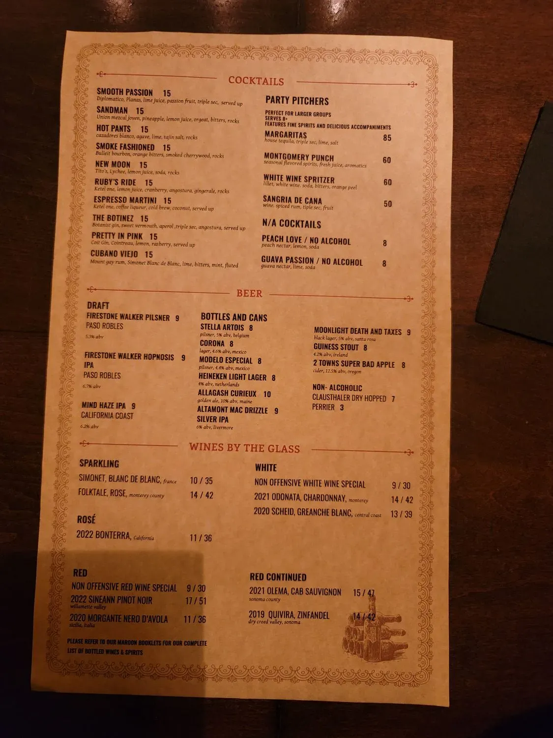 Menu 4