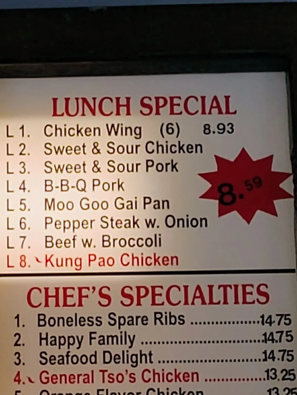 Menu 6