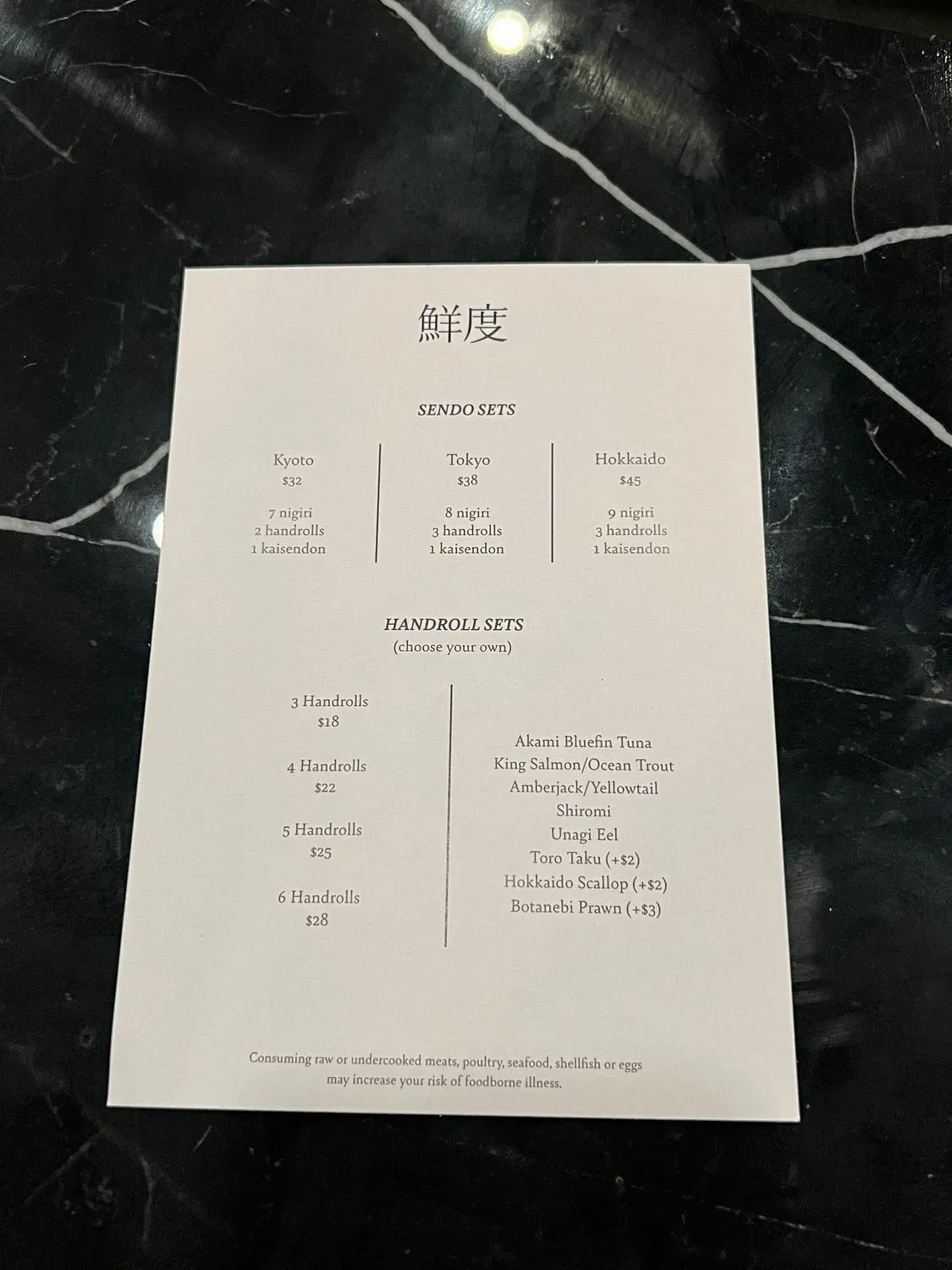 Menu 6