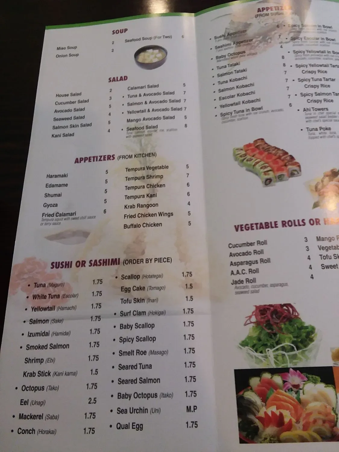 Menu 6