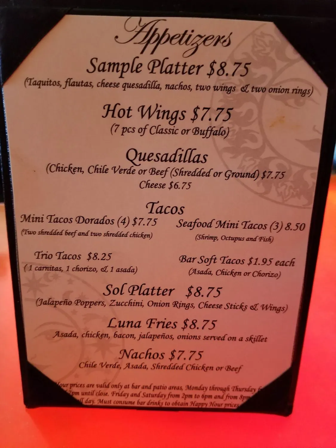 Menu 4