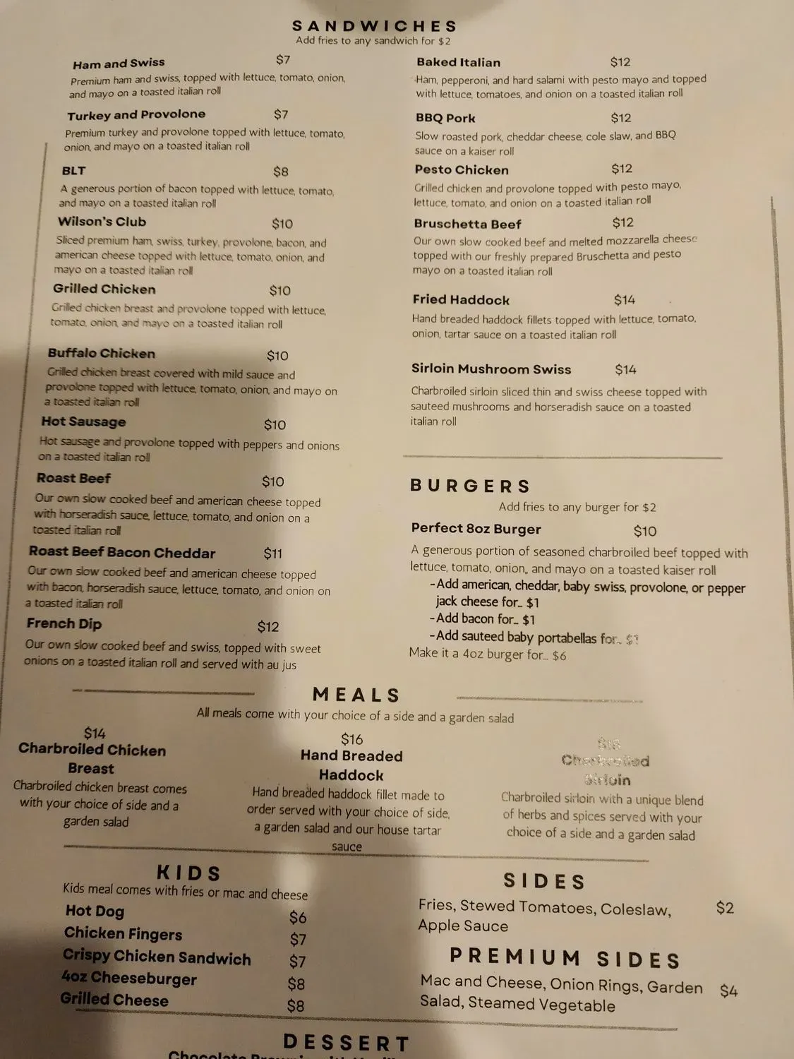 Menu 4