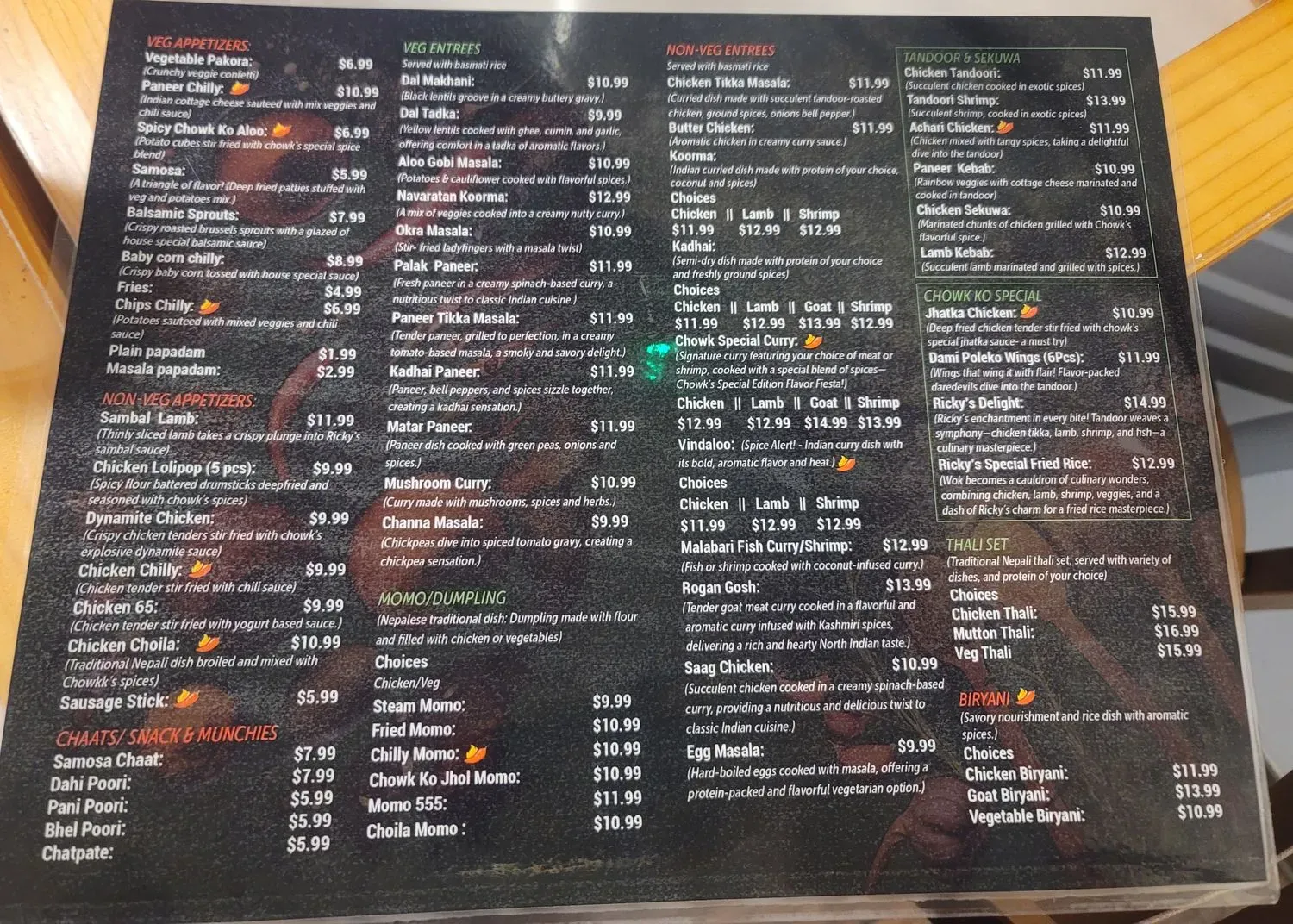 Menu 6