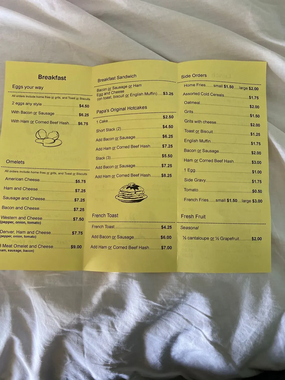 Menu 4