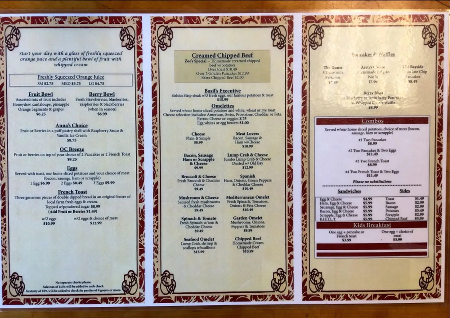 Menu 4