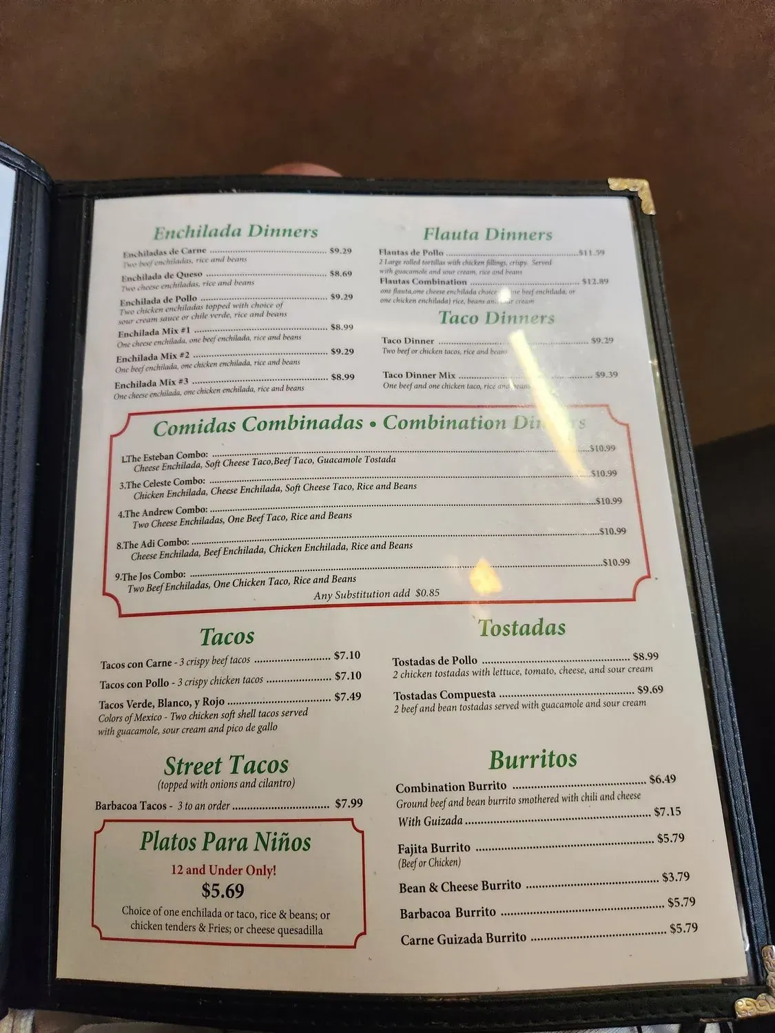 Menu 4