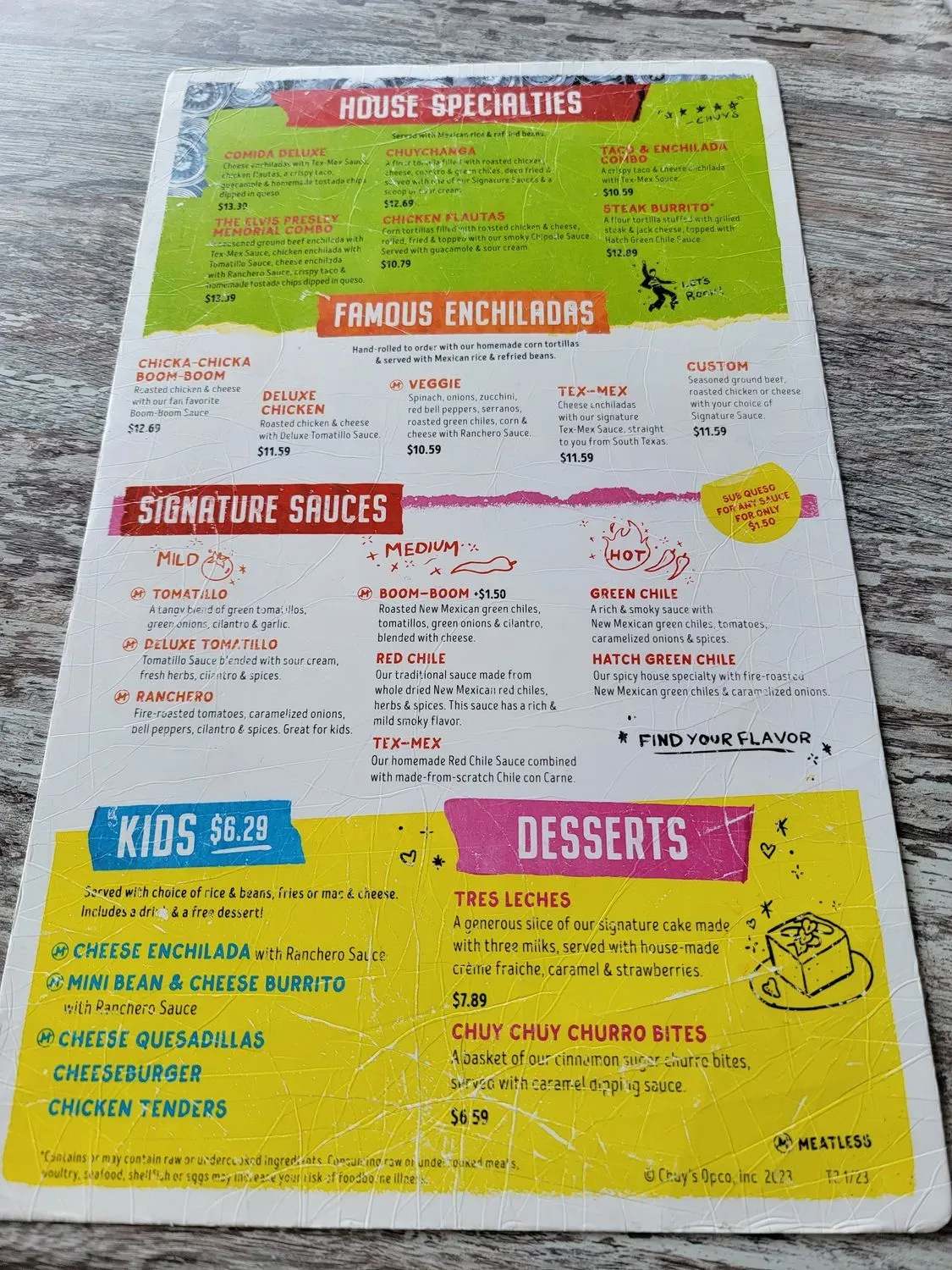 Menu 3