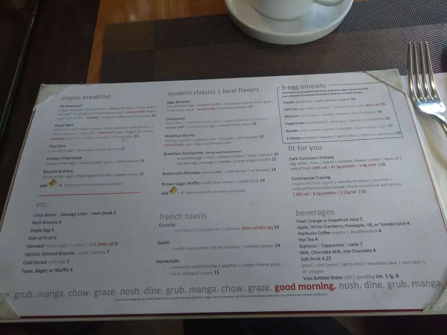 Menu 4