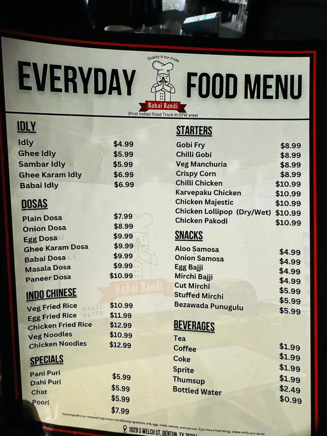 Menu 3