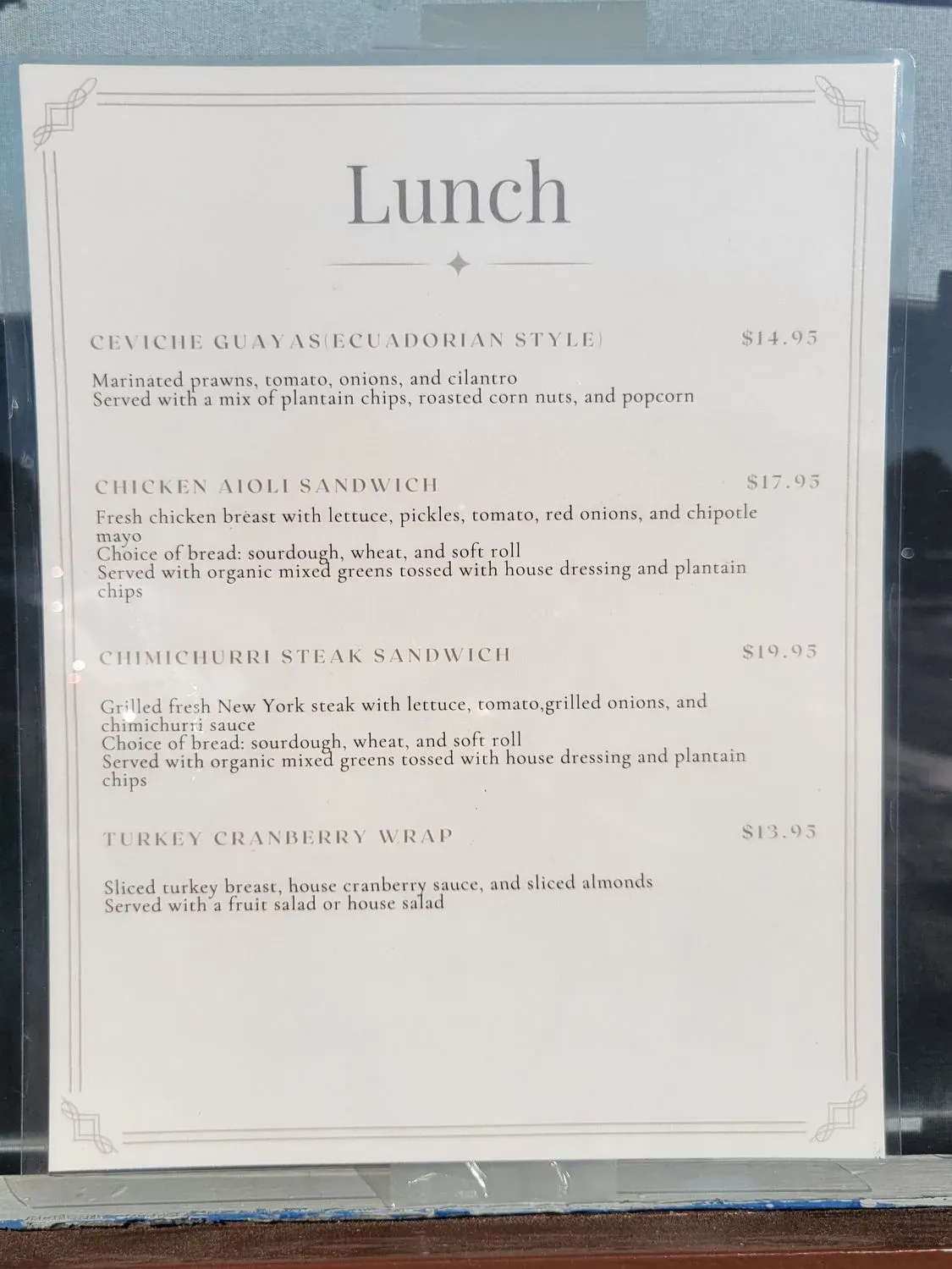 Menu 3