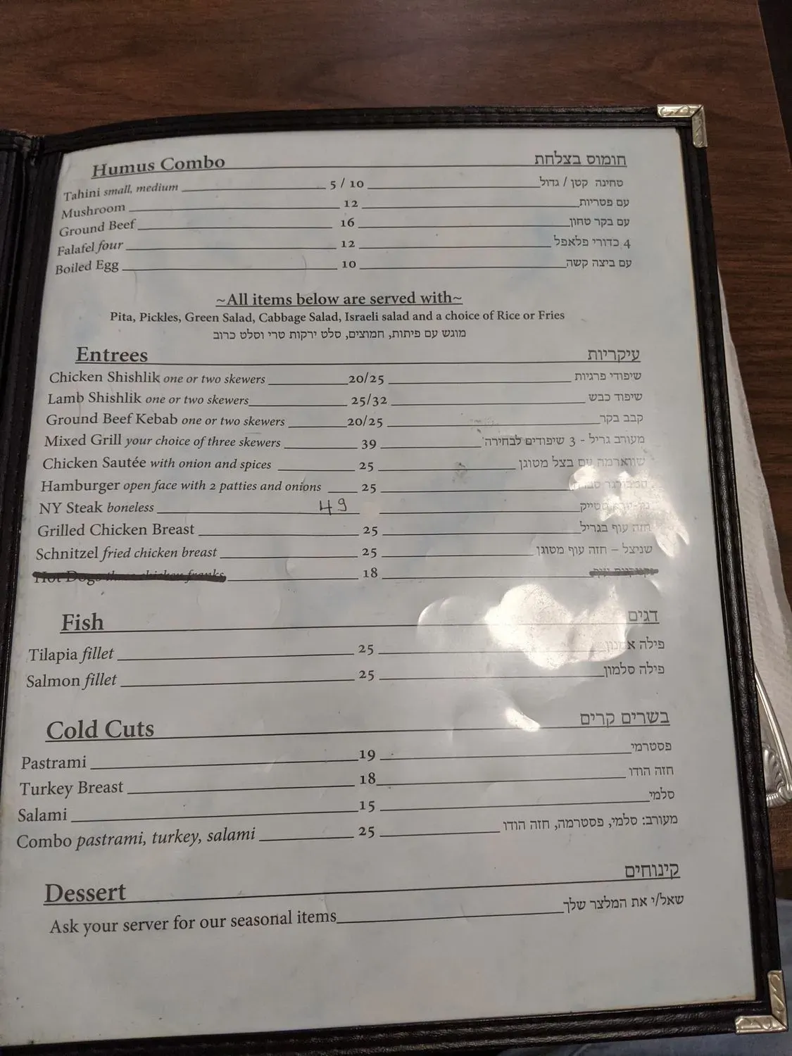 Menu 4