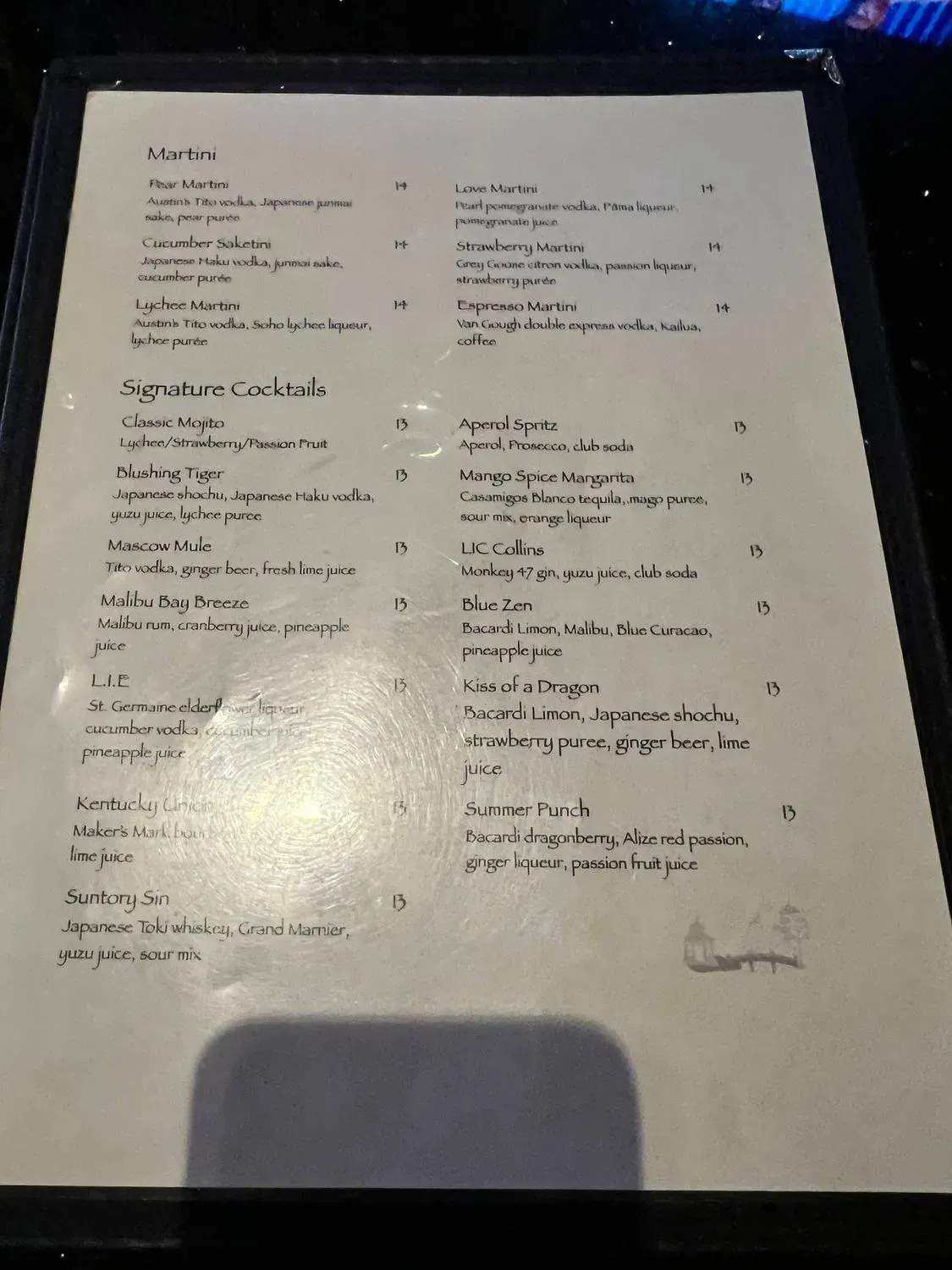 Menu 4