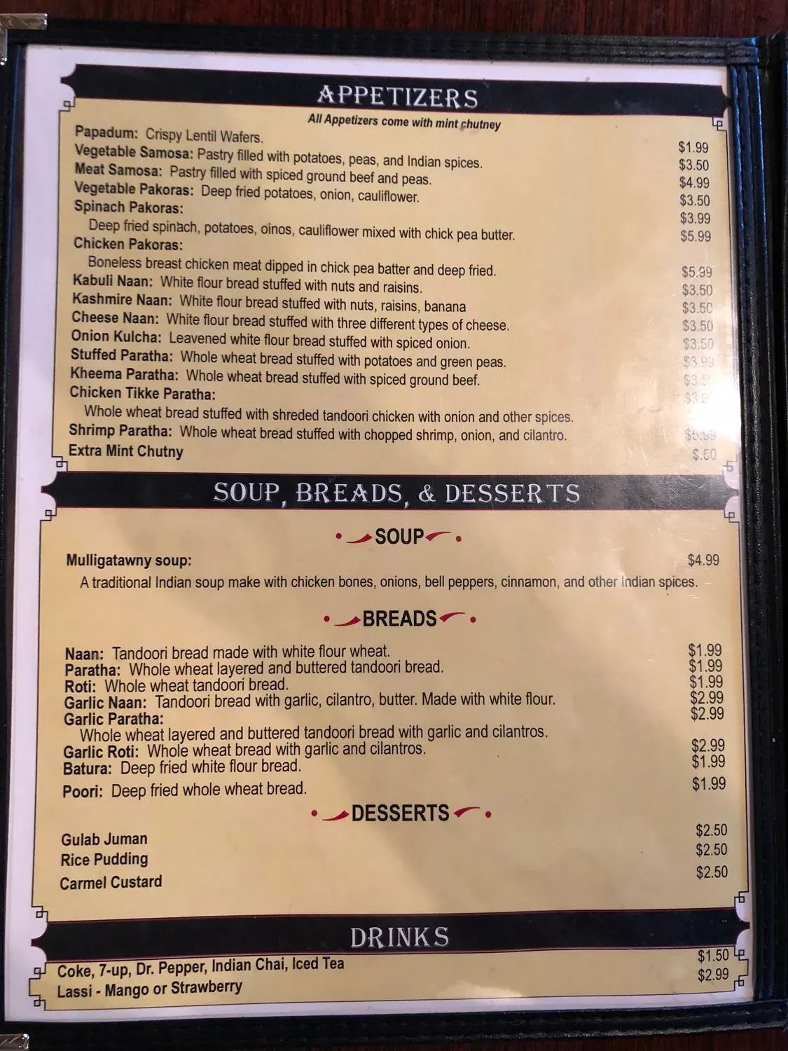 Menu 3