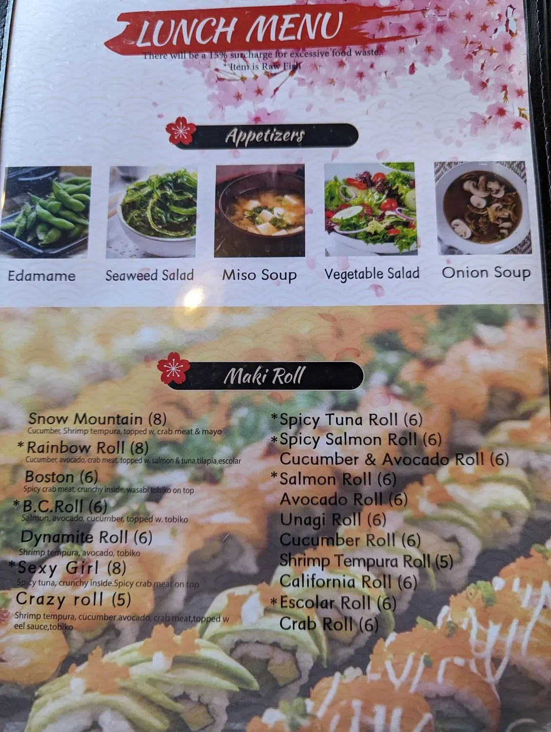 Menu 6