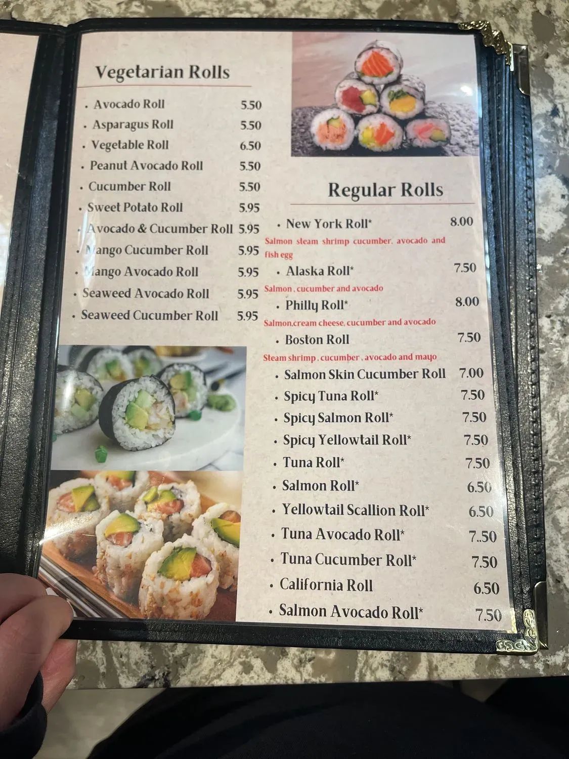 Menu 6