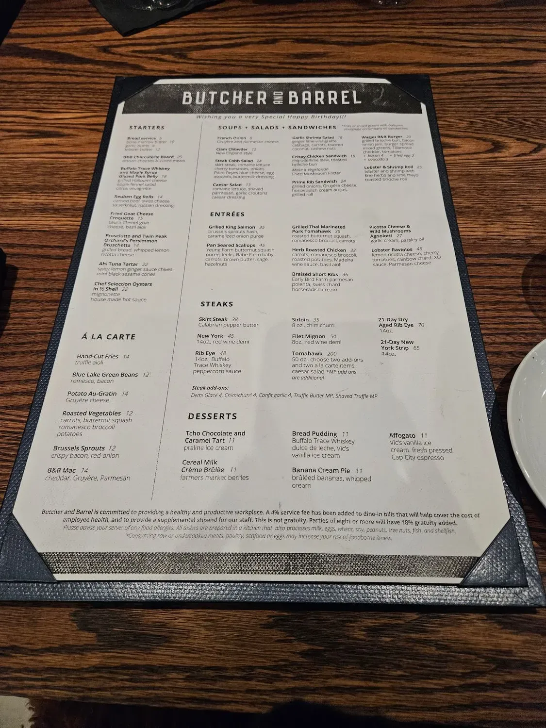 Menu 3