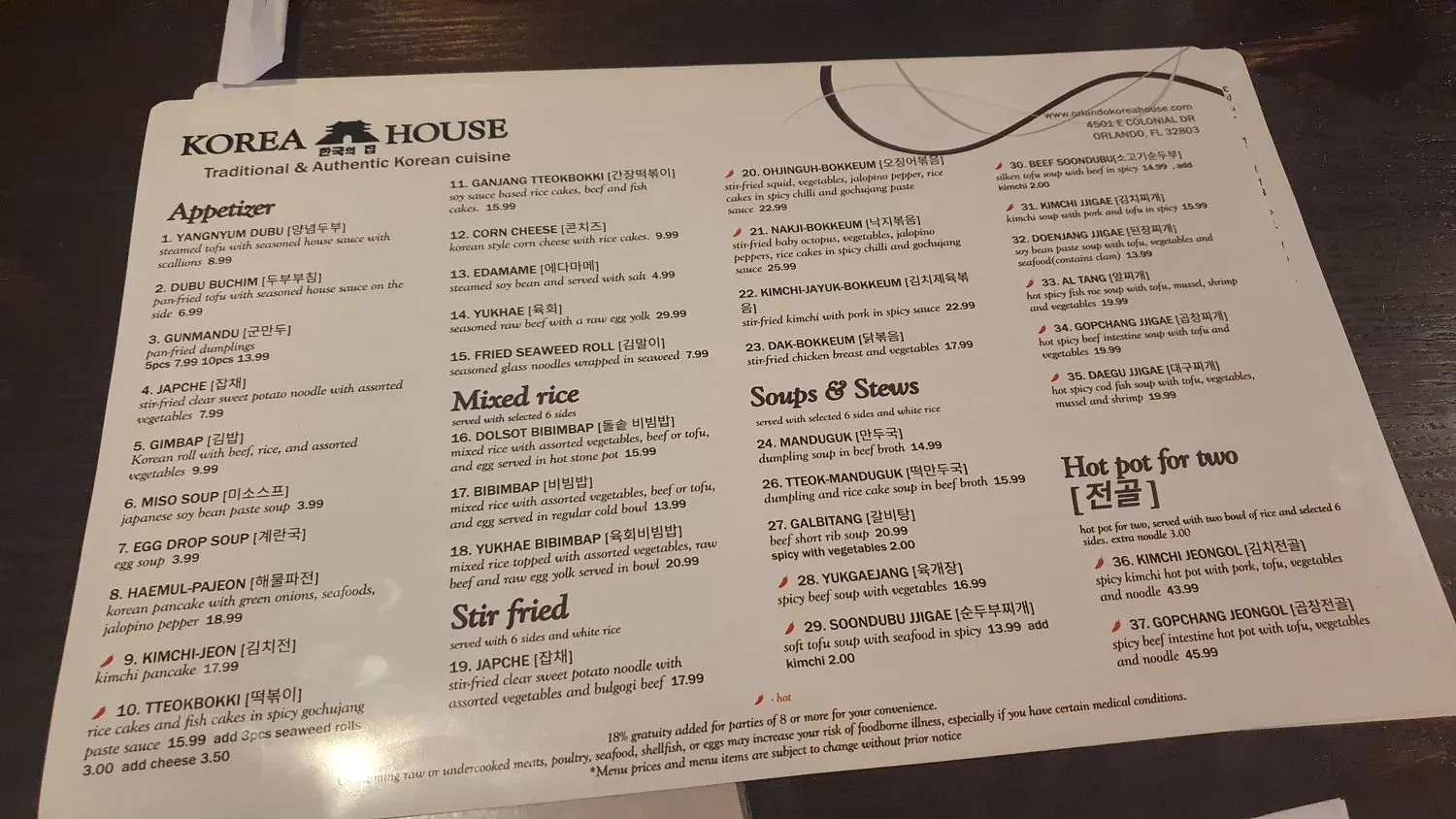 Menu 4