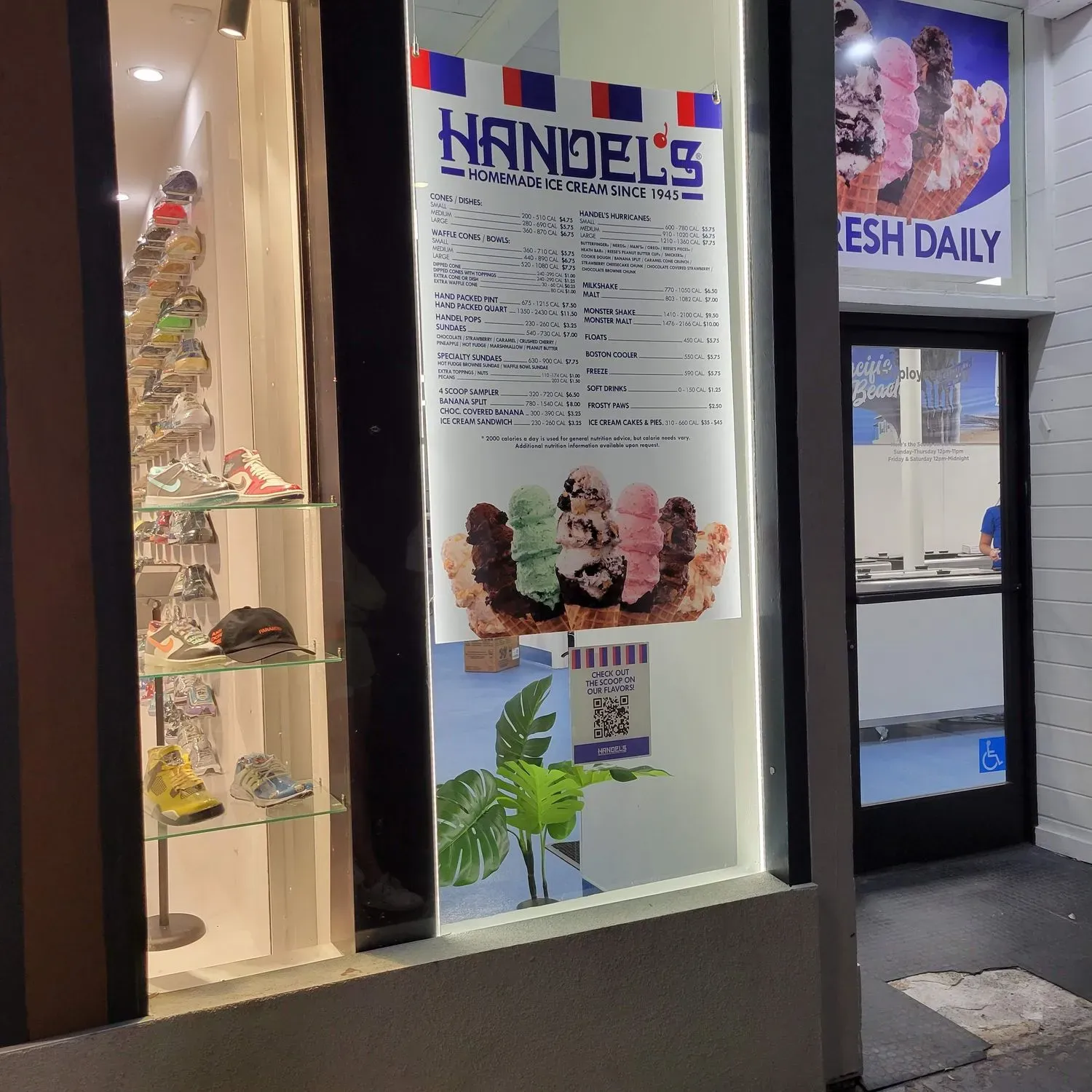 Handel's Homemade Ice Cream Menu - Updated November 2025