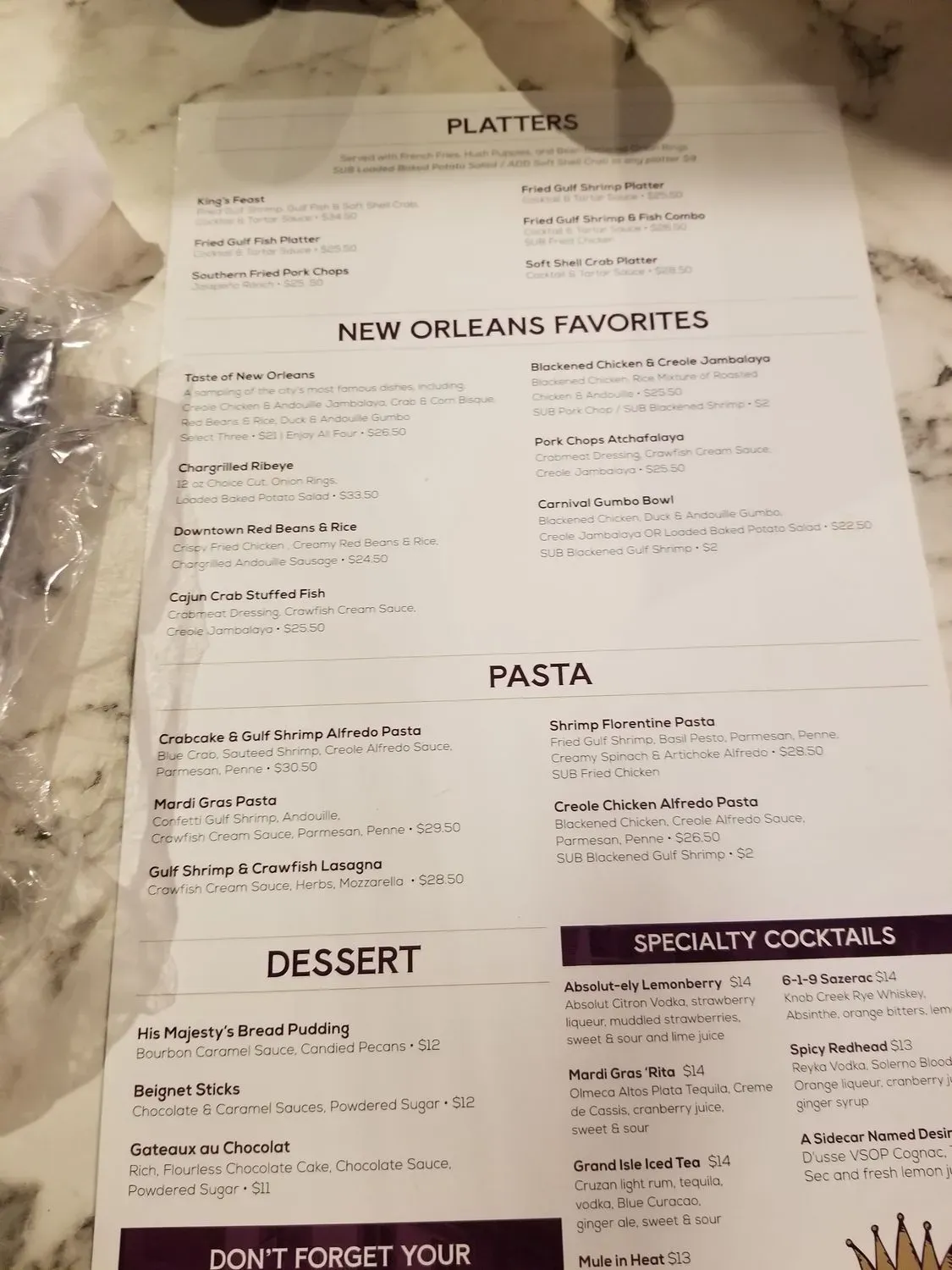 Menu 3