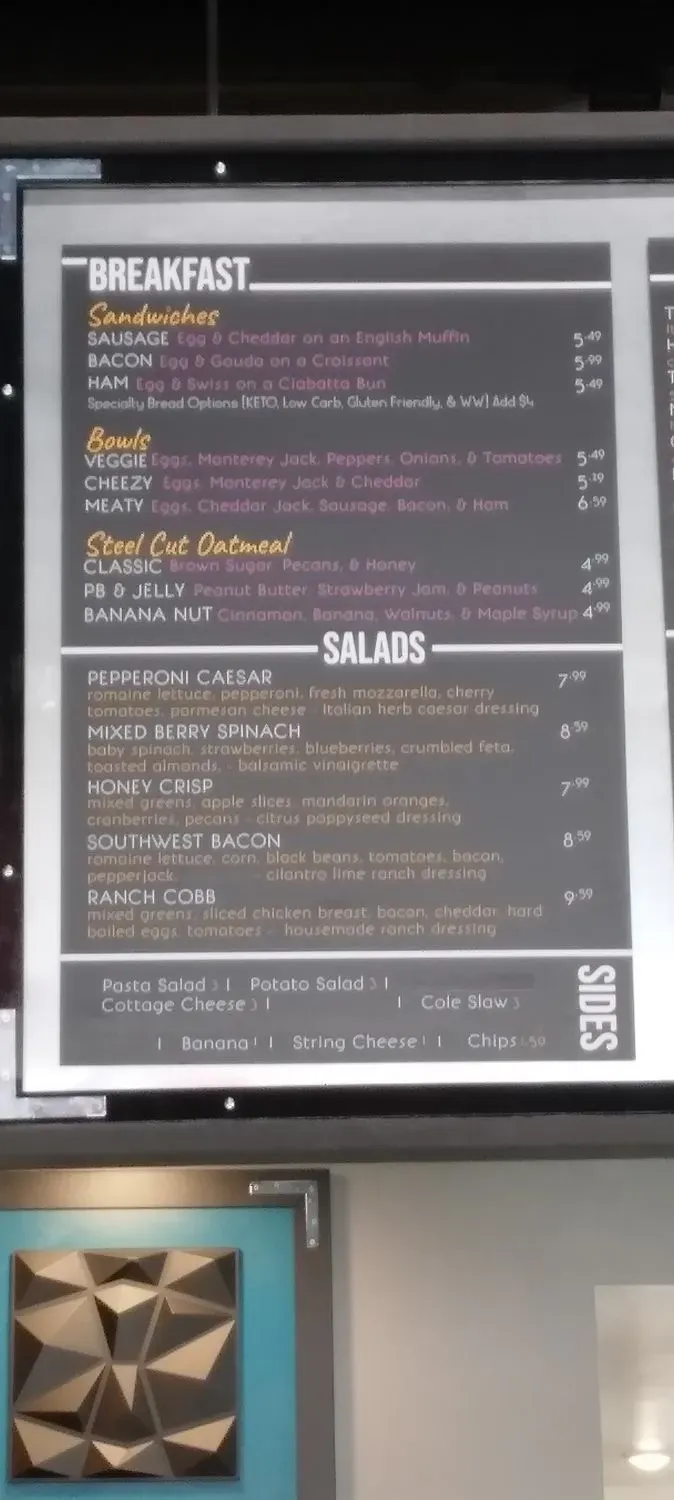 The STATION Coffee Menu - Updated November 2025