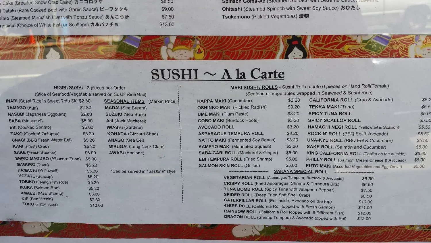 Menu 4