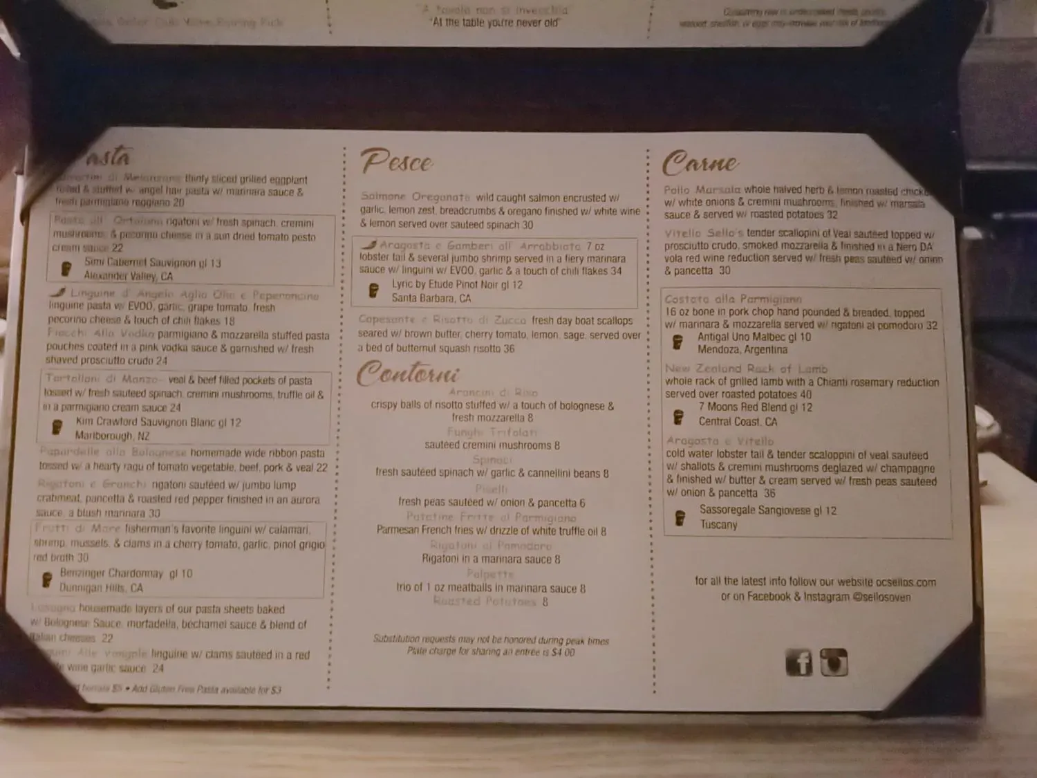 Menu 3