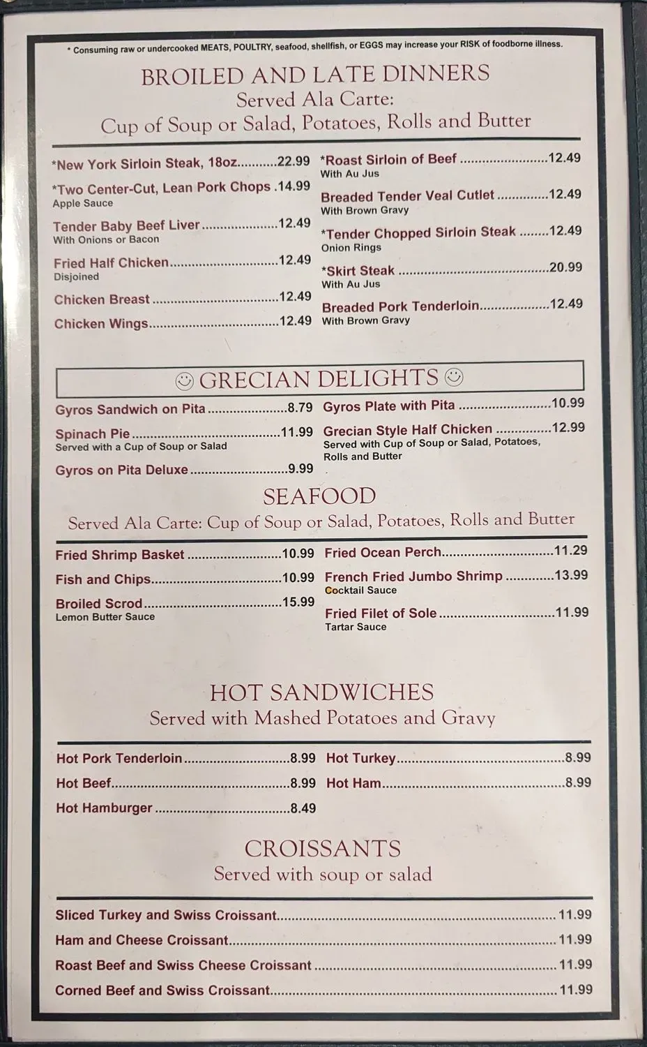 Menu 3