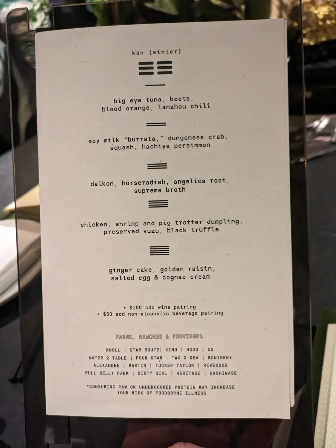 Menu 6