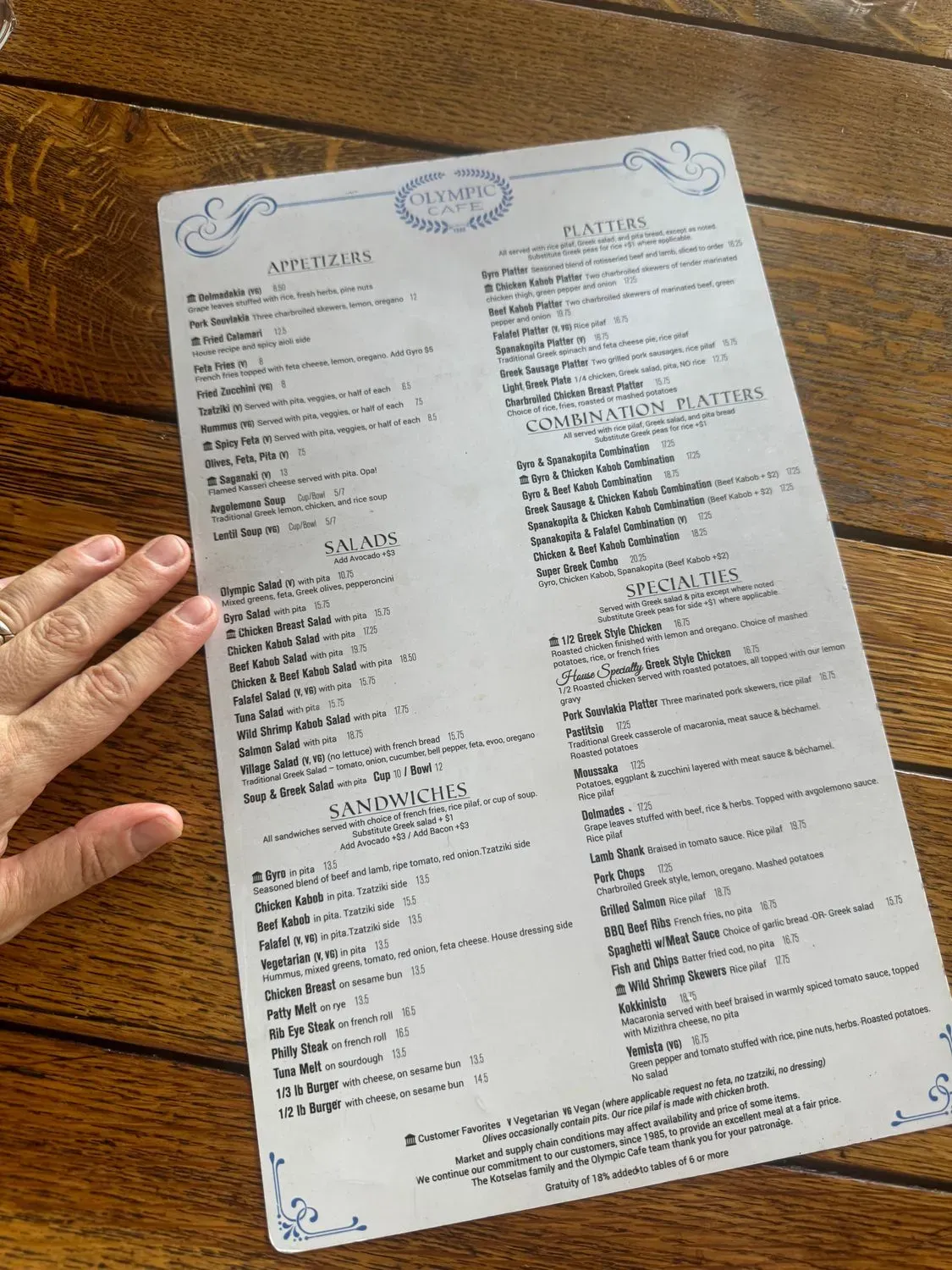 Menu 4