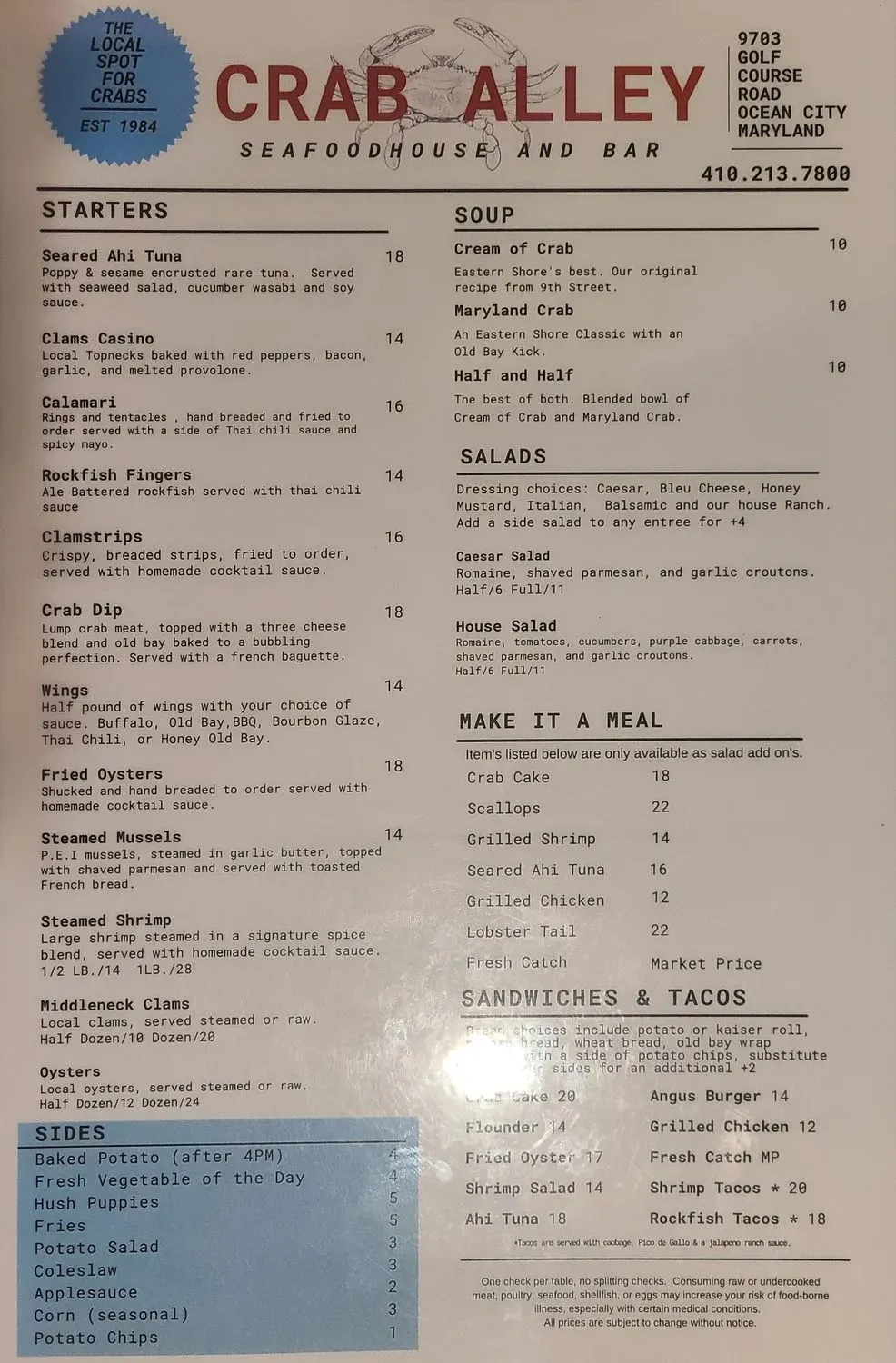 Menu 4