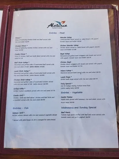 Menu 4