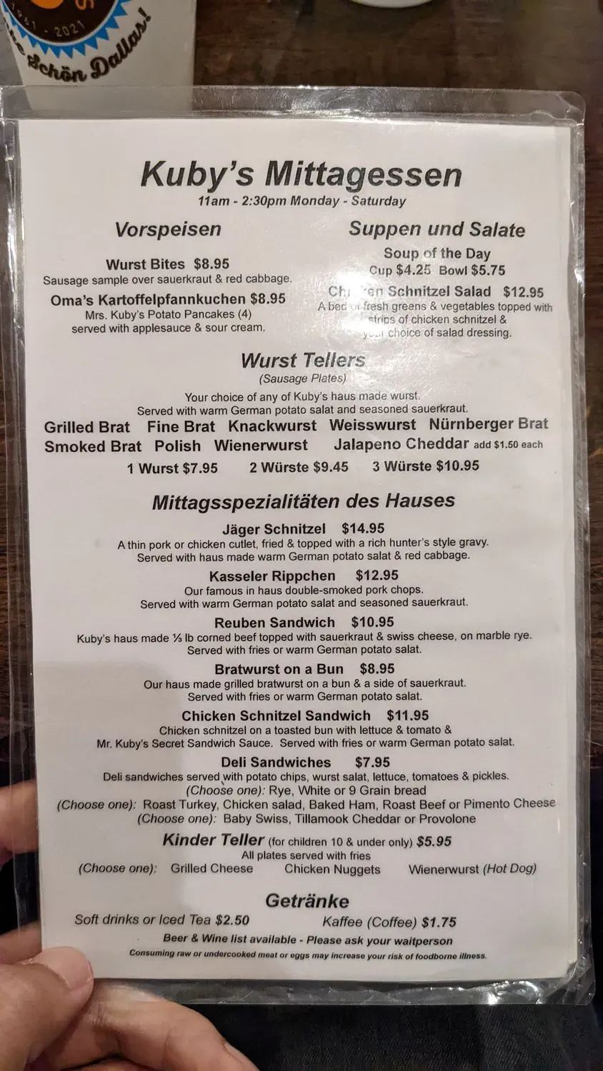 Menu 4