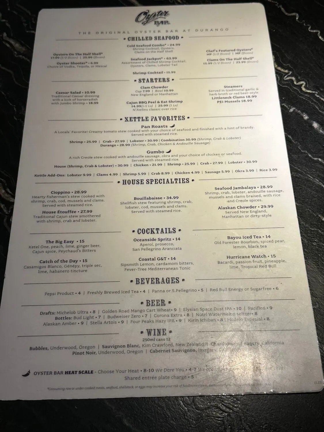 Menu 6