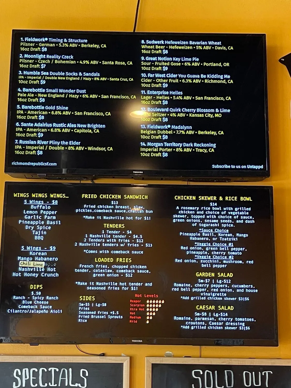 Menu 3