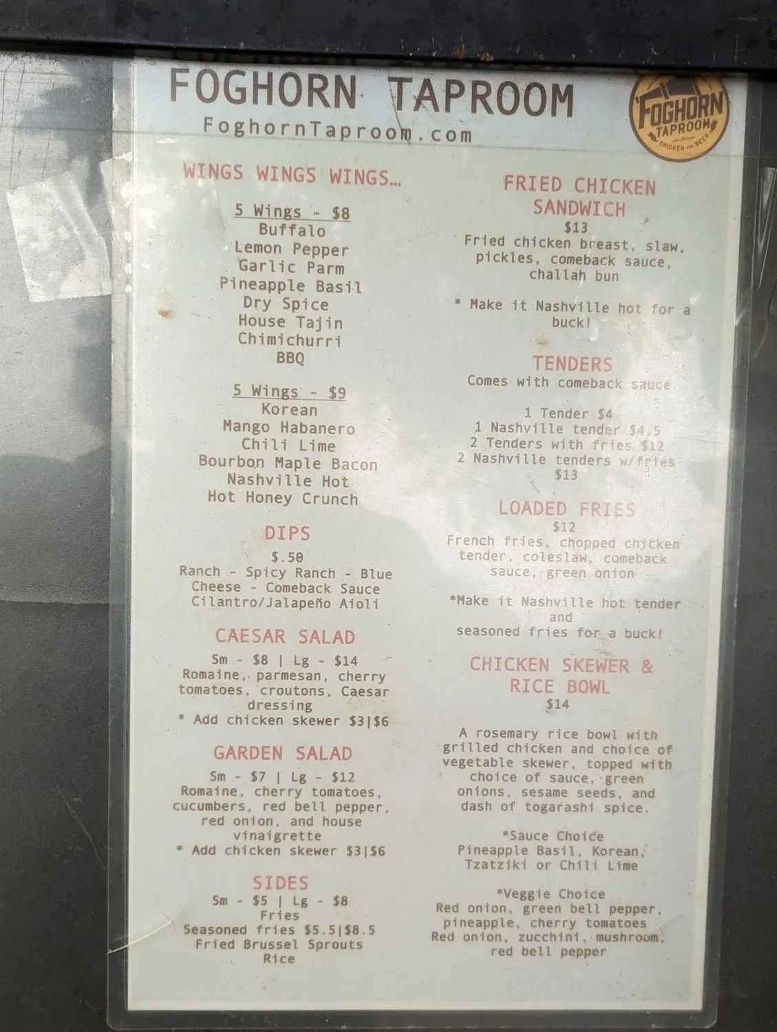 Menu 4