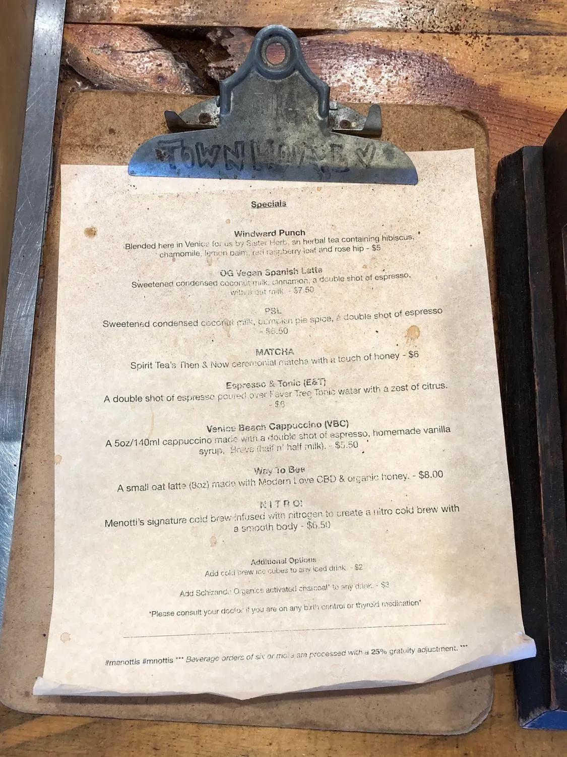 Menu 6