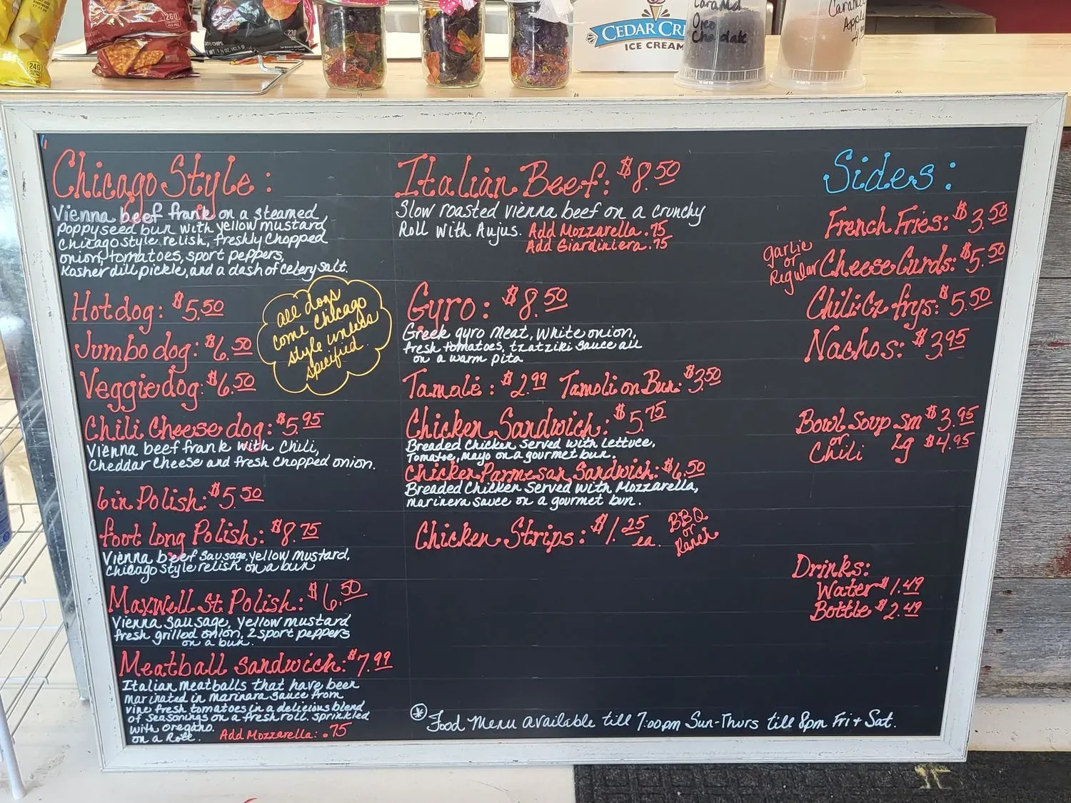 Menu 3