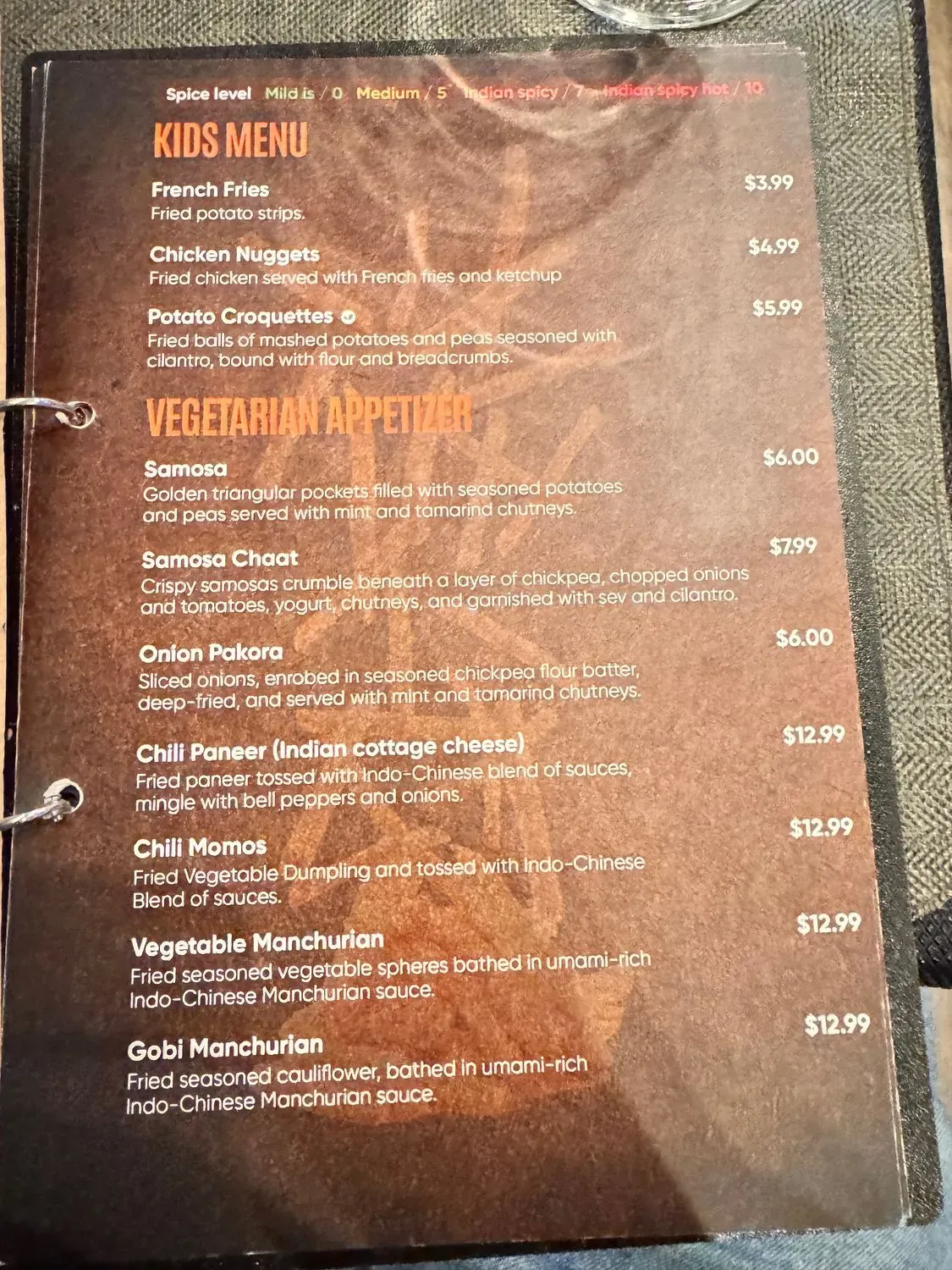 Menu 6