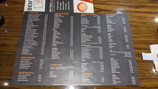 Menu 6