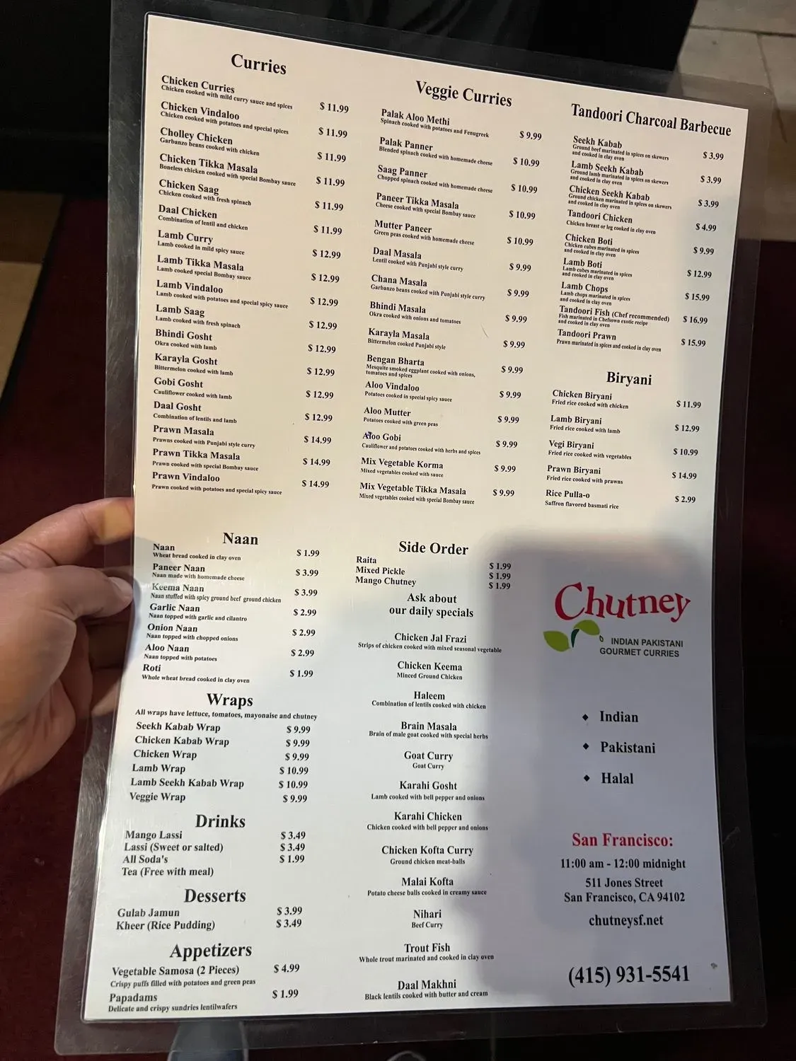 Menu 4