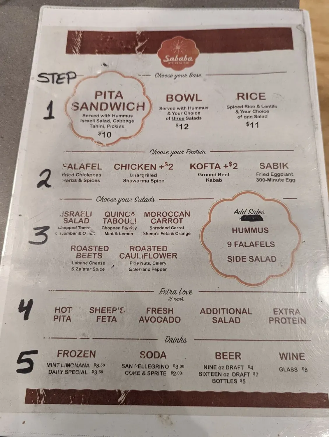 Menu 3