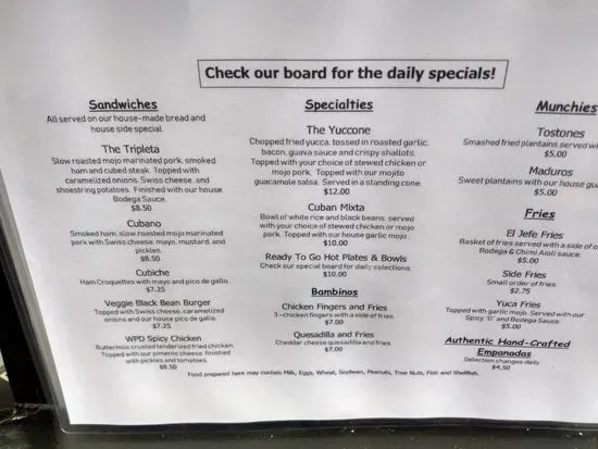 Menu 3