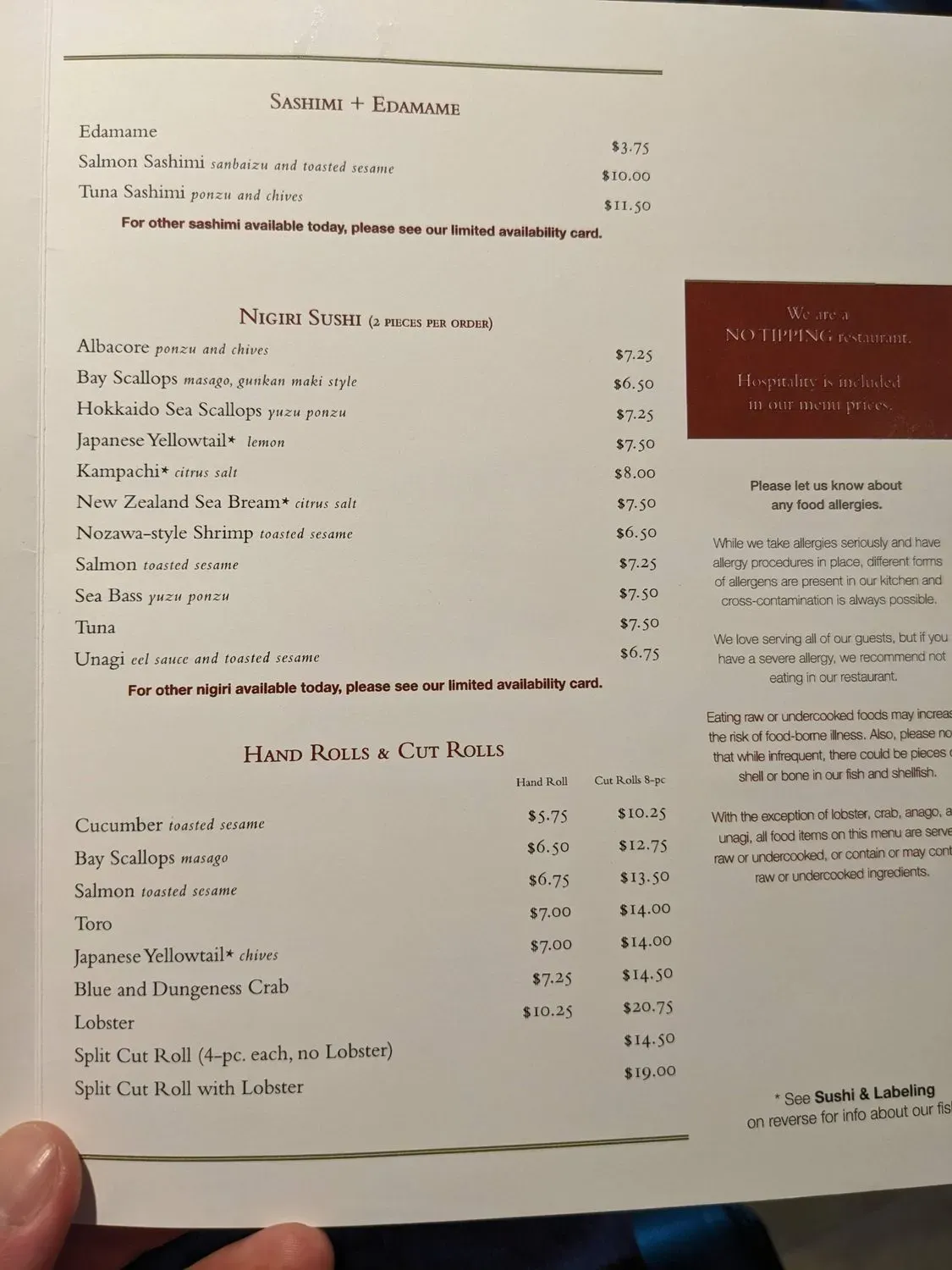 Menu 3